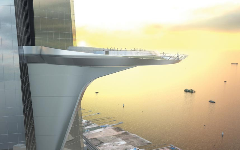 Illustration for article titled Here's Where the Tallest Observation Decks In the World Will Be in 2020